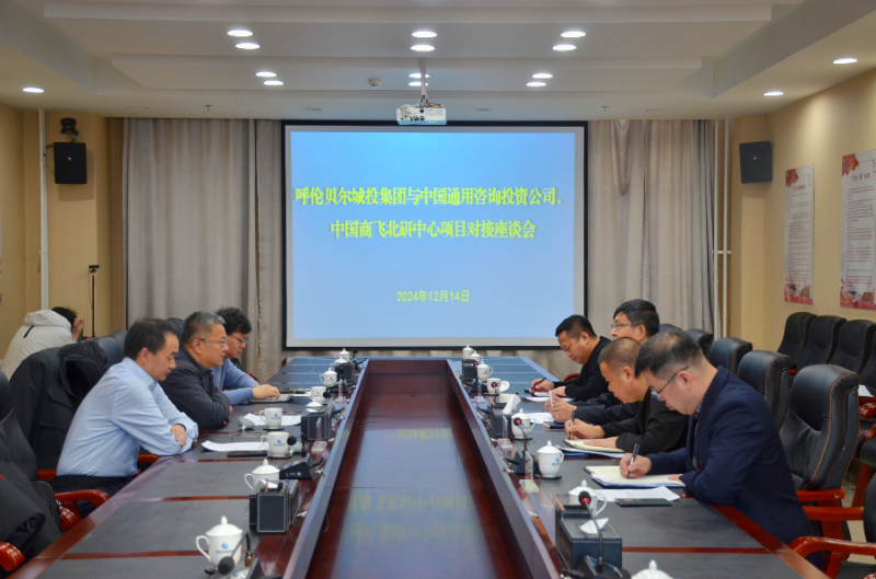 呼倫貝爾城投集團(tuán)與中國(guó)通用咨詢(xún)投資公司、中國(guó)商飛北研中心開(kāi)展項(xiàng)目對(duì)接座談會(huì)